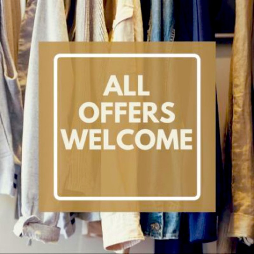 All offers welcomed
